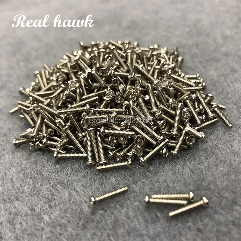 20pcs M2x10/M2x12/M2x14/M2x16/M2x18/M2X20 мм никелированная Крестовая головка диск зубчатый винт RC