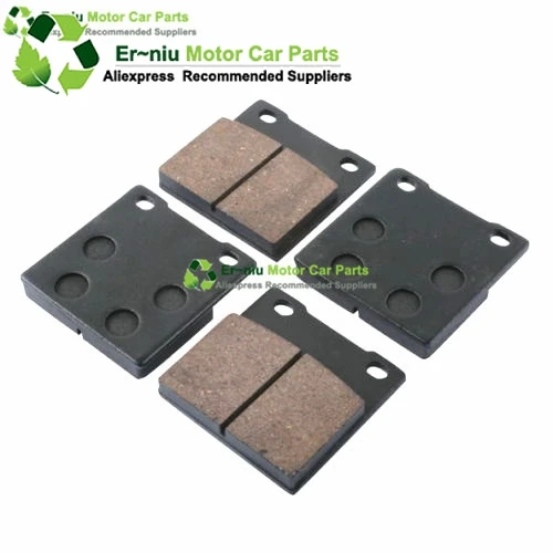 

4 PCS Semi-Metallic Front Rear Brake Pads For SUZUKI GS 250 FW GS250FW 1984-