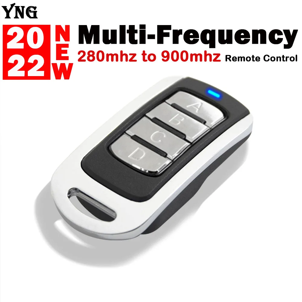 

Universal Remote Gate 280MHz-868MHz Variable Code Command Auto Garage Door Opener Wireless Transmitter 315MHz 433MHz Gate Opener