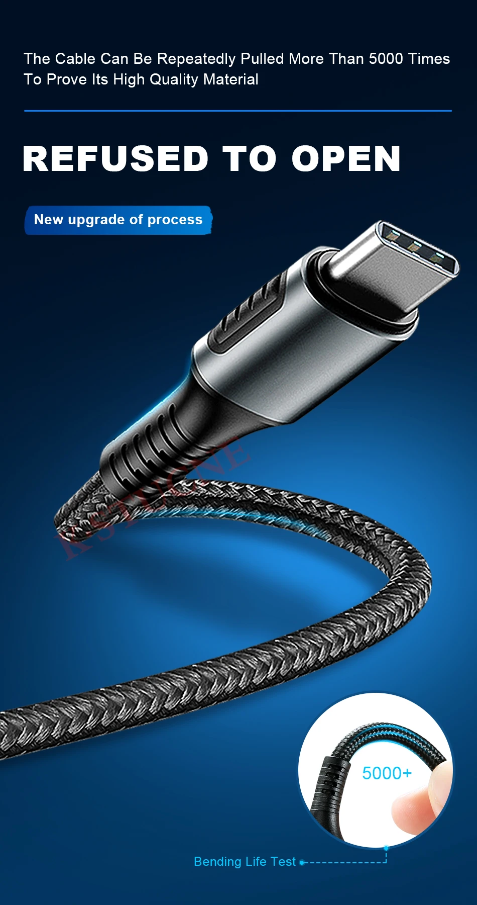 Usb type-C кабель для USB C кабель для быстрой зарядки зарядный кабель для samsung Note10 S10 Plus Xiaomi Quick Charge 4,0 USB C кабель