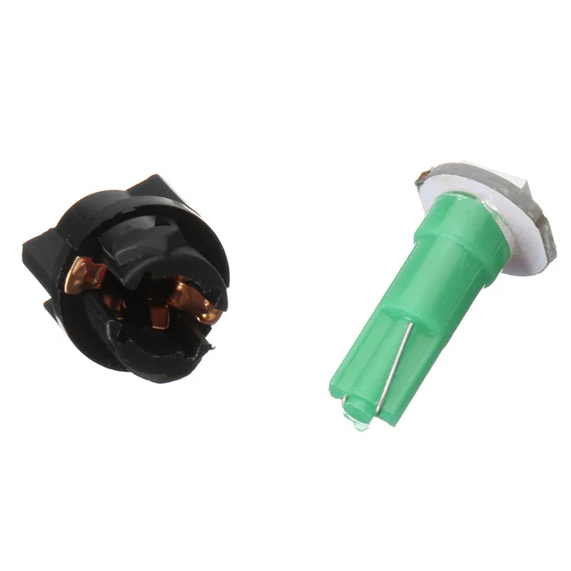 Автомобильные 10 шт./компл. T5 74 PC74 1-SMD Твист гнездо кластер приборной панели