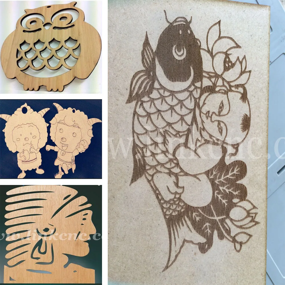 Машина для лазерной резки с двумя головками 1325 волоконный лазерный резак 500 Вт |