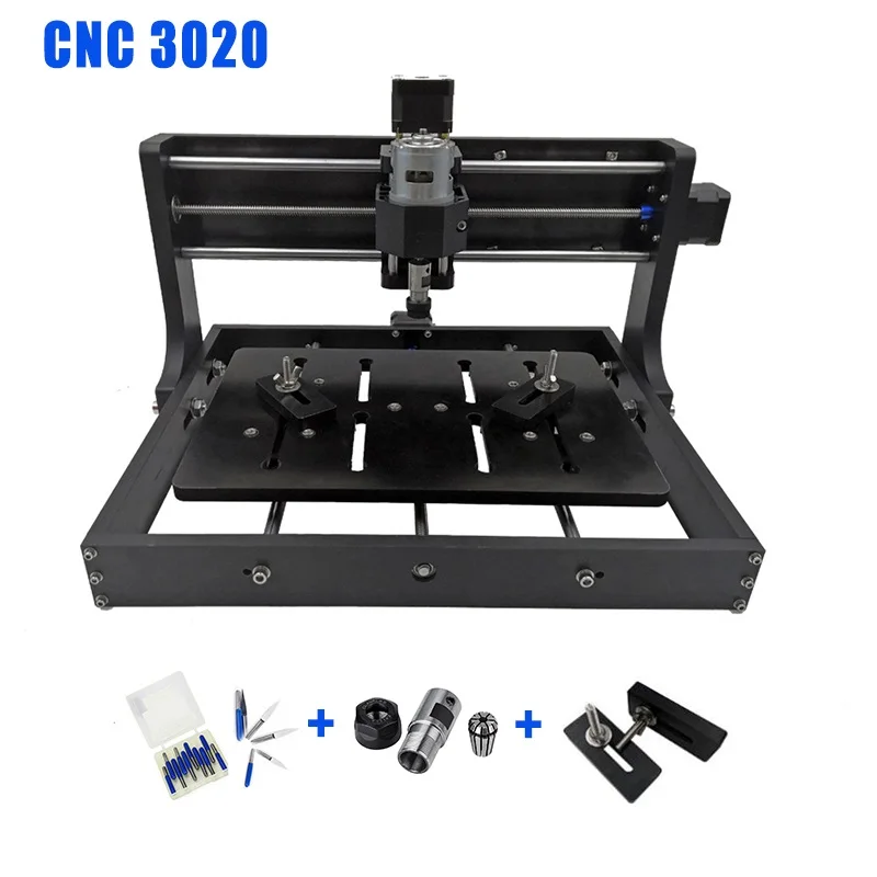 CNC 3020 Diy мини-машина 3 оси pcb фрезерный станок, деревообрабатывающий станок, лазерная гравировка с GRBL управлением в автономном режиме лучшие передовые игрушки