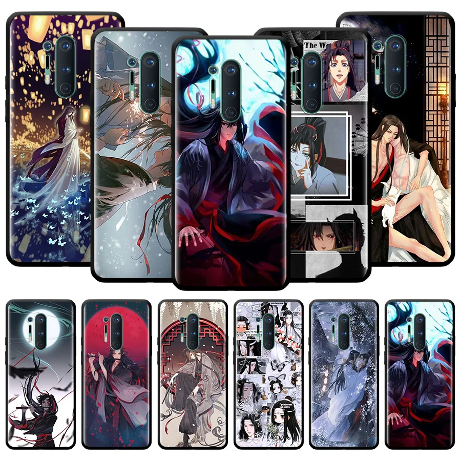 

Mo Dao Zu Shi MDZS Anime Luxury Phone Case for Oneplus Nord N100 N10 7 8 9 9R 7T 8T N200 2 CE 9RT Z Pro 5G Silicone Cover Shell