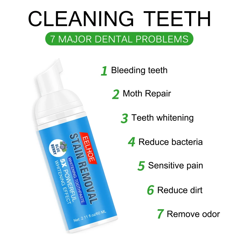 

1pcs Toothpaste Stain Removal Whitening Fruit Flavor Toothpaste Fight Bleeding Gums Fresh Breath Teeth Oral Health Care TSLM1