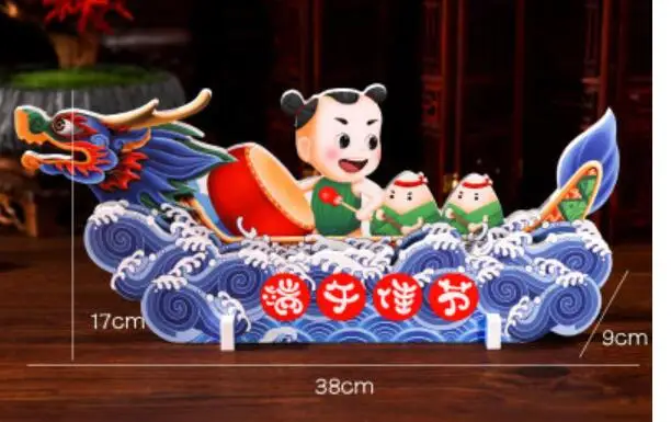 

Праздничное украшение «дракон» для лодки, магазина, стола, декорация для рабочего стола, креативный дизайн