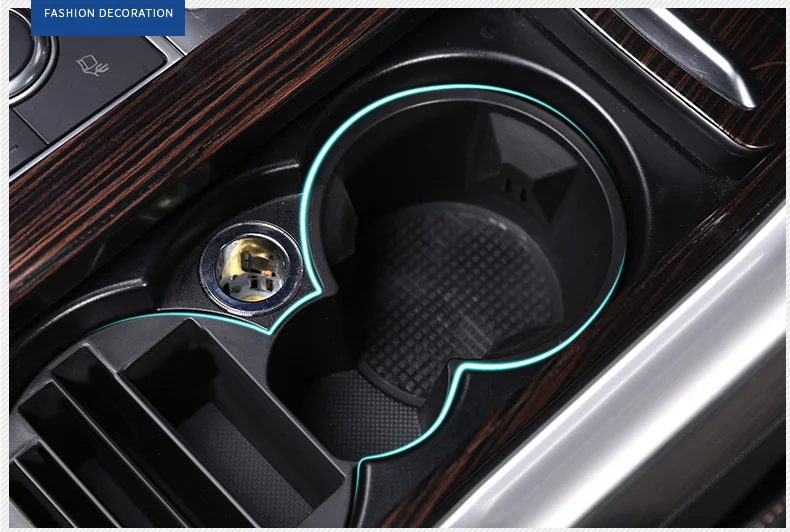

Car Central Console Multifunction Storage Box Phone Tray for Land Rover Range Rover Vogue L405 2013-17 RR Sport L494 2014-2017