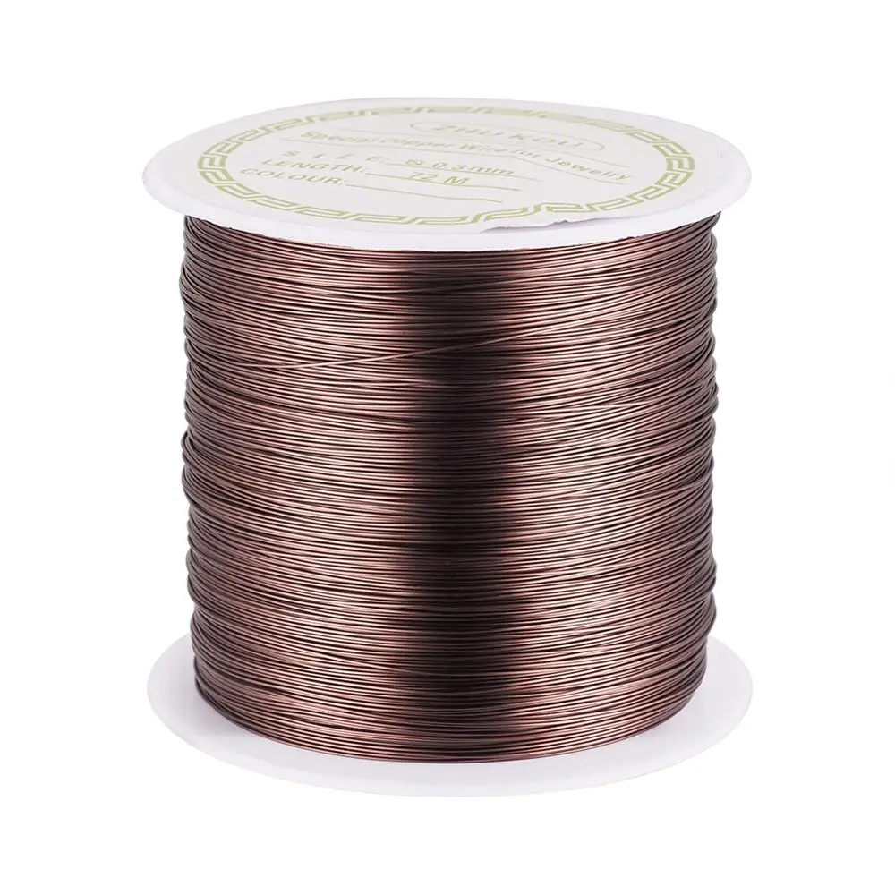 

Copper Wire Copper Beading Wire 0.3 0.6 0.8mm Jewelry Wires for Craft Earring DIY Handmade Accessories Stringing Materials