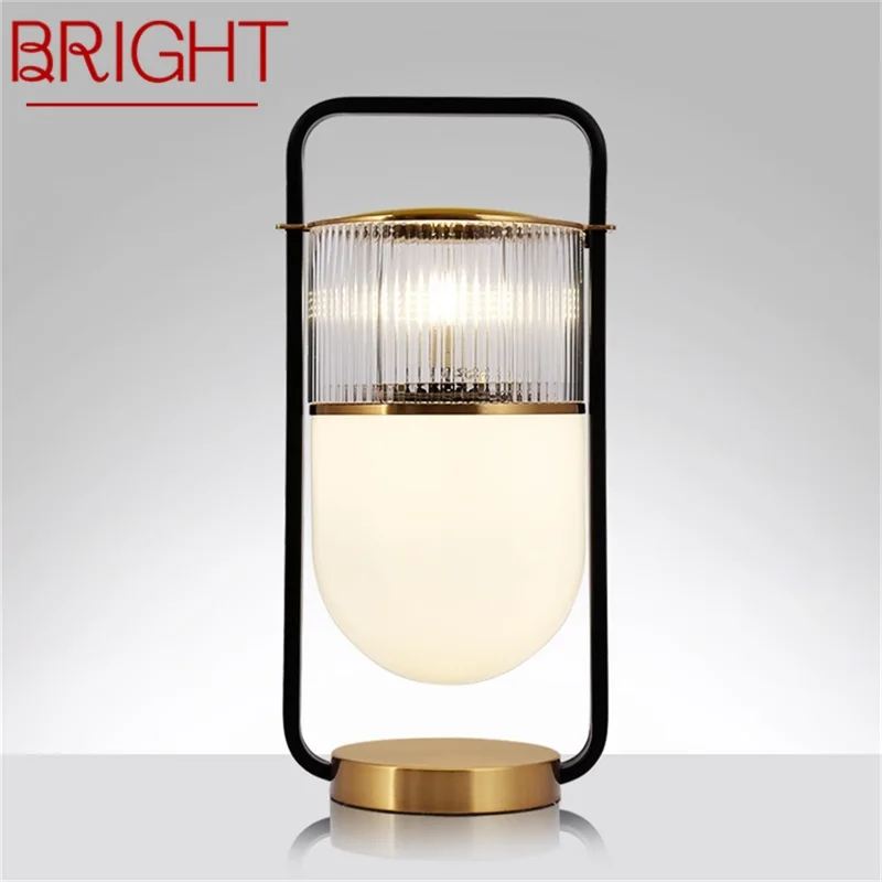 

BRIGHT Modern Luxury Table Lamp Simple Design Desk Light Decorative for Home Living Room
