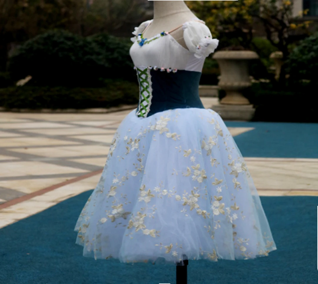 Новый балетное платье танцевальная одежда для девушек танцевальное тюль-юбки tulle