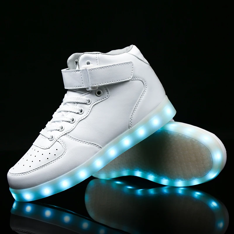 

RayZing Men's Led Shoes USB Rechargeable Fashion luminous sneakers for men women party shoes Adult wedding shoes glowing shoes