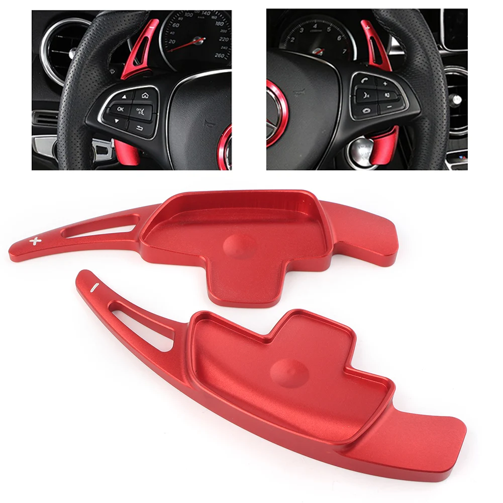 

Car Steering Wheel Shift Paddle Extension For Mercedes Benz CLA CLS GLA GLC GLE A B C E S Class A180 W176 B250 W246 E350 W212