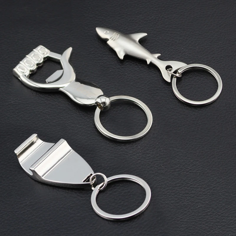 Многофункциональный брелок-открывалка для ключей из цинкового сплава |