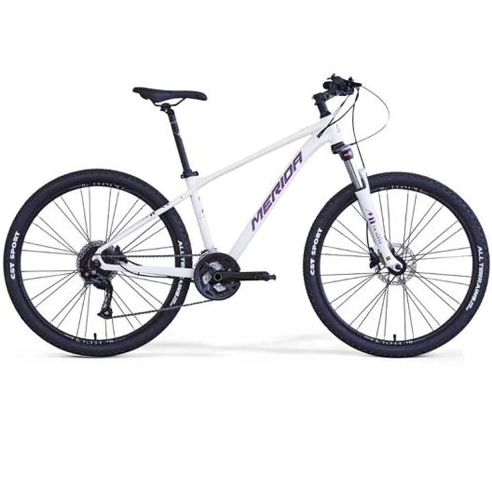 

Ladies Mountain Bike 27-speed Oil DishWire-controlled Front Fork Jasmine White 27.5*14.5