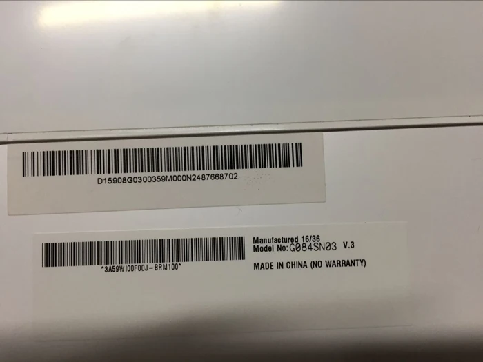 

For 8.4inch LCD Screen G084SN03 V3 G084SN03 V.3