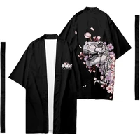 mens japanese traditional ethnic long kimono cardigan womens kimono petal dragon pattern kimono shirt yukata jacket