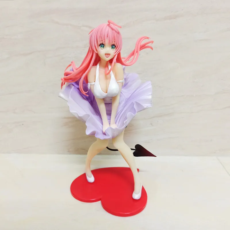 Аниме To love ru Lala Satalin Deviluke Dress Мягкая грудь Ver PVC экшн фигурка Коллекционная модель