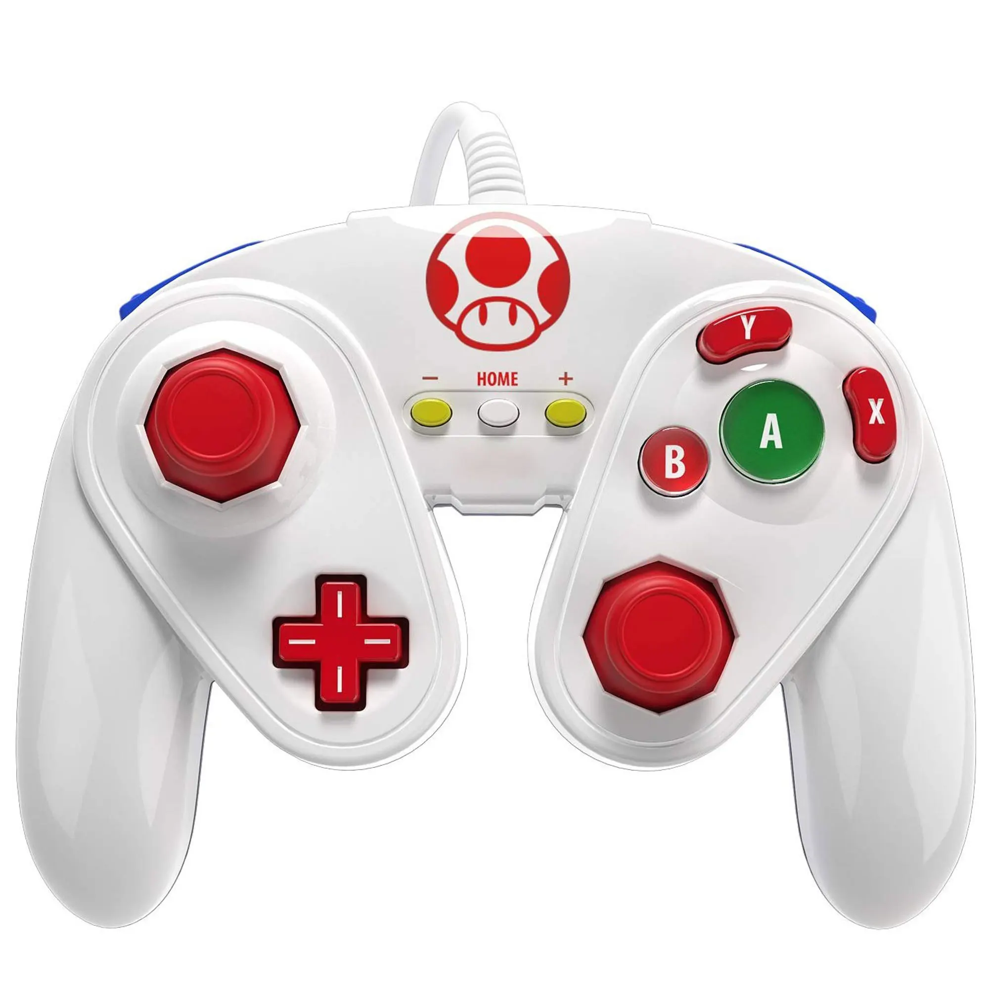 Проводной контроллер для wii геймпад для wii U Fight Pad джойстик Joypad - Цвет: Blue Yo