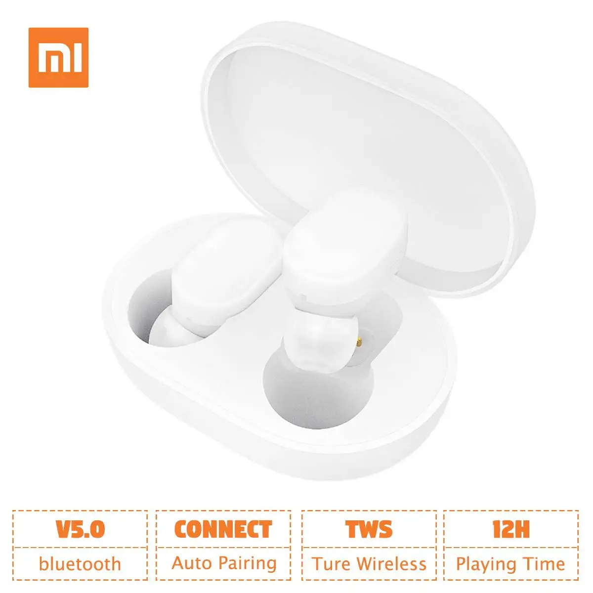 Оригинальные Xiao mi AirDots bluetooth наушники mi Red mi AirDots Air Беспроводная стереогарнитура с mi c Handsfree наушники