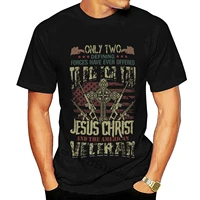 american veteran soldier jesus christ funny humor t shirt cool short sleeve men t shirt white o neck cotton t shirt slim funny