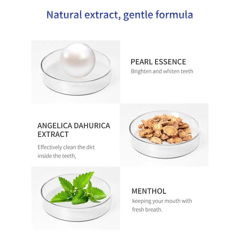 Порошок для отбеливания зубов с натуральным жемчугом порошок удаления пятен