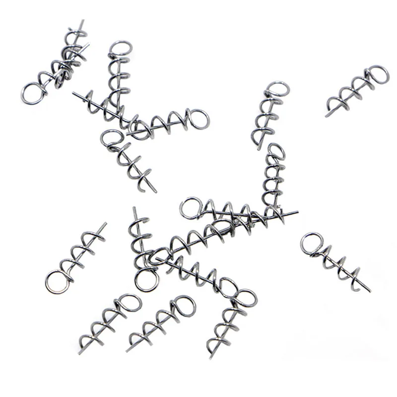 20 штук рыболовные приманки мягкий штырь фиксированная защелка иглы Мягкая