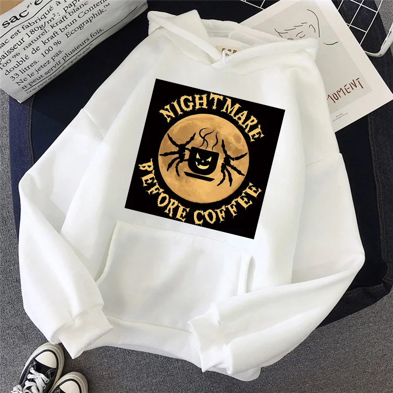 

Женская толстовка с капюшоном и принтом в виде тыквы