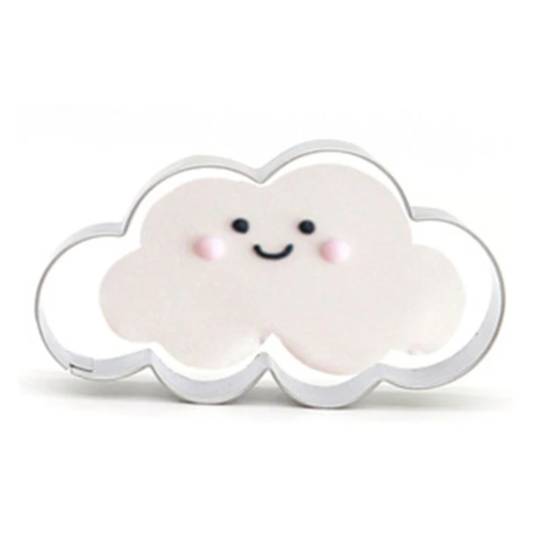 1 шт приспособление для резки печенья в виде облака-shape форме благодаря чему