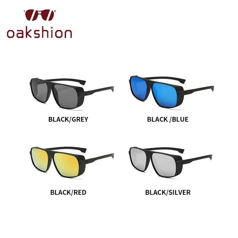 Модные трендовые солнцезащитные очки oakshion в стиле стимпанк мужские уличные