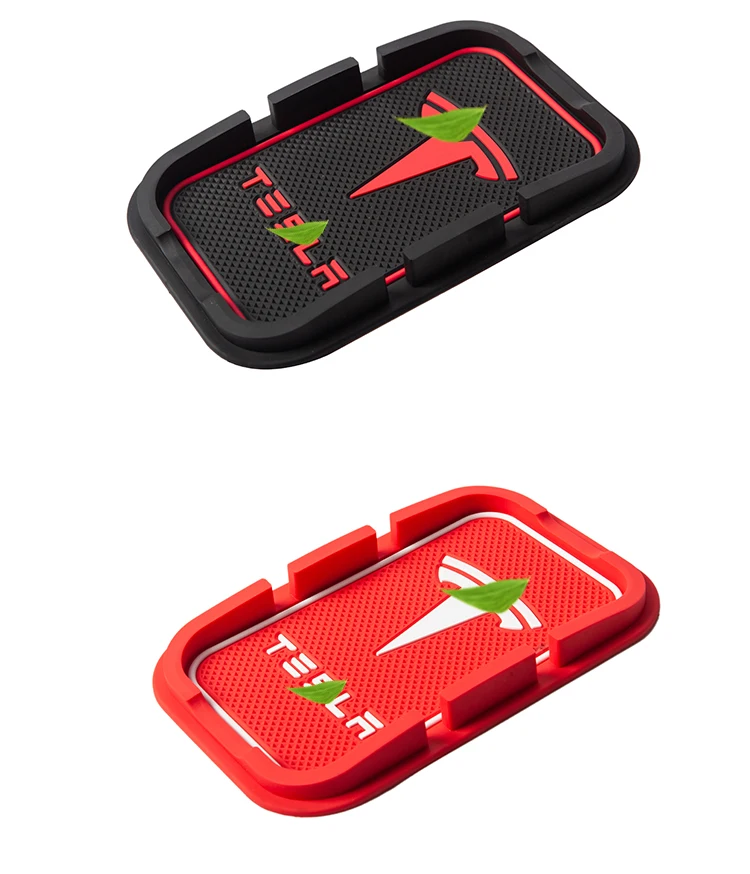 phone holder anti slip grip pad for tesla model y model 3 x s car dashboard non slip model3 modely accessories pad phone holder free global shipping