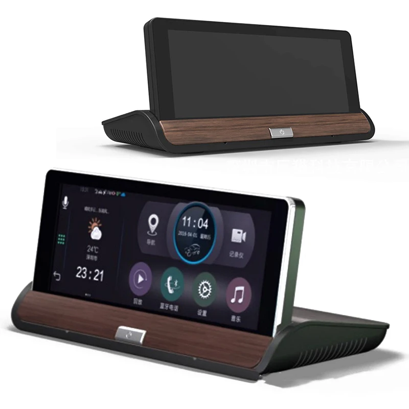 Видеорегистратор Full Hd с двойным объективом разрешение 7 дюймов 1080p Автомобильный