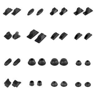 Сменные пластиковые накладки на ножки для багажа, 1 пара, для сумок, чемоданов, подставки, аксессуары для сумок для рукоделия, 16 видов стилей