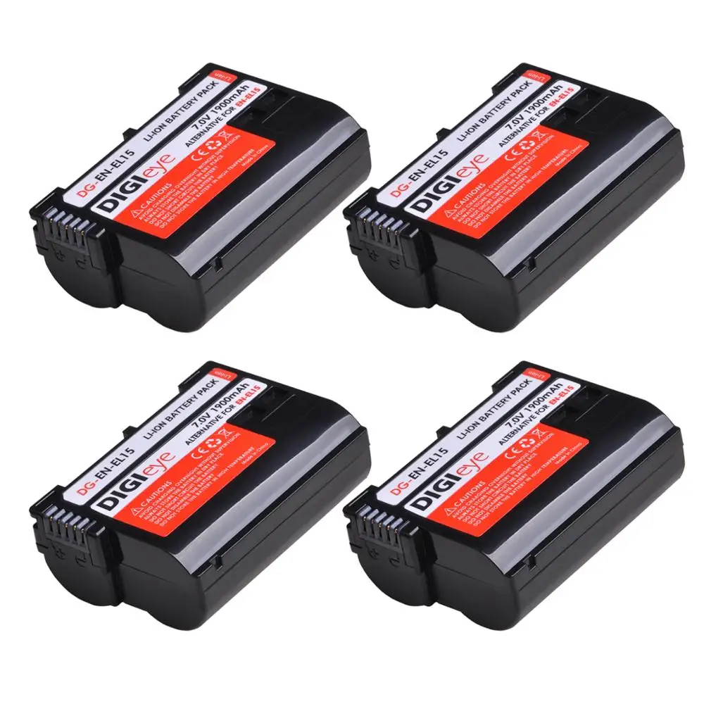 

EN-EL15 EN-EL15A Battery for Nikon Z6 Z7 D750 D7500 D850 D7000 D7100 D7200 D500 D780 D750 D600 D610 D800 D810 D810a D850 Cameras