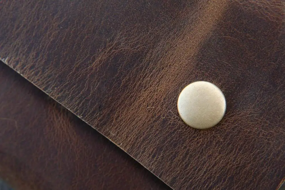 Кожаный кошелек для путешествий кожаный ноутбука карманных заметок чехол