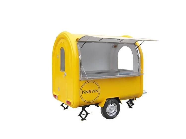 

Multifunction food truck trailer cart uk Utility 2200mm with free shipping by sea