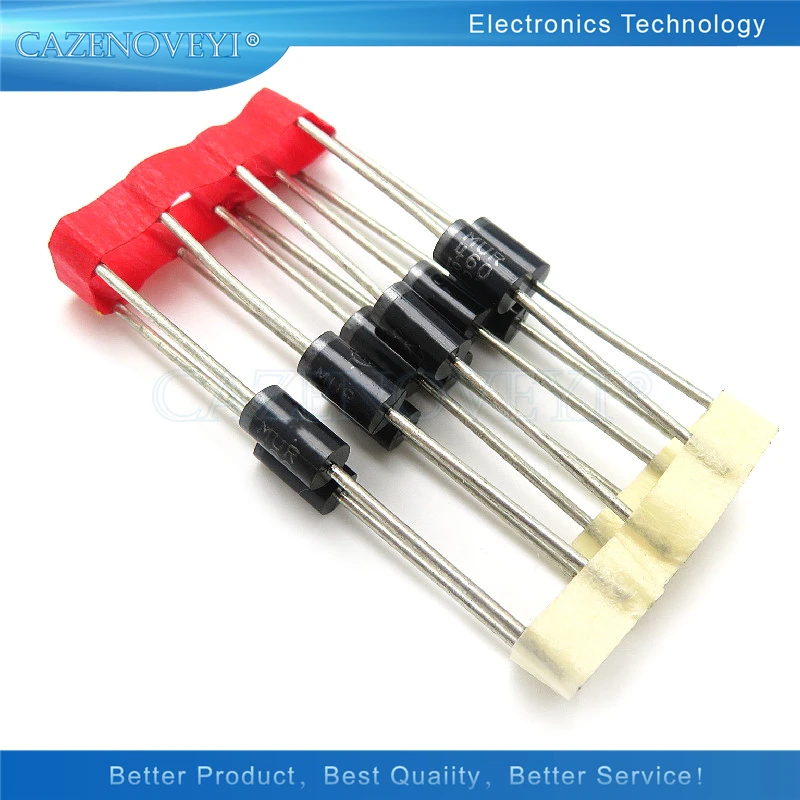 20pcs/lot MUR460R DO-201 4A 600V line recovery type diode MUR460 In Stock | Электронные компоненты и