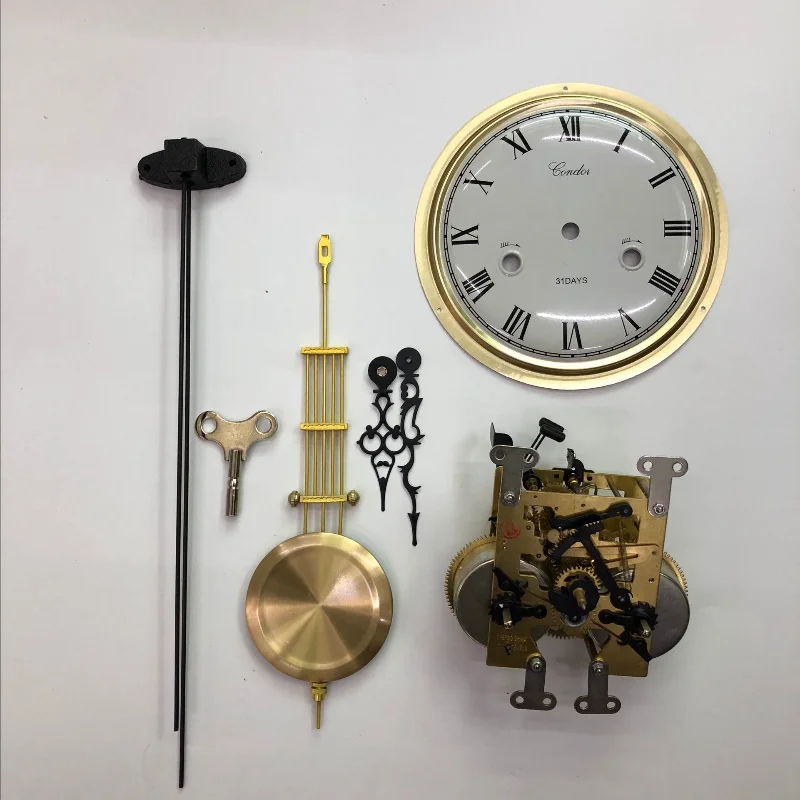 

High Quality Silent Clock Parts Wall Professional Pendulum Large Clock Parts Quartz Practical Klockdelar Mechanism Parts BF50CA