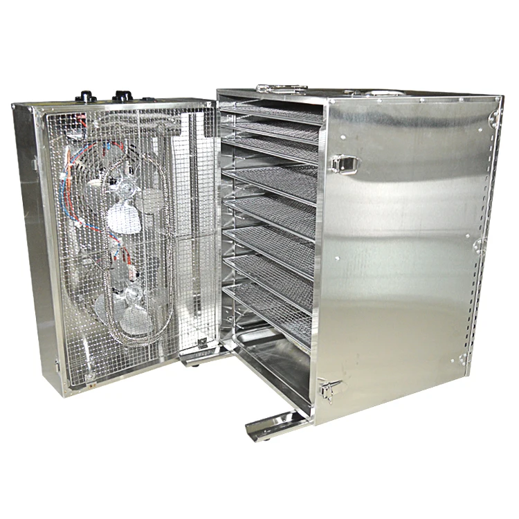16-слой Еда осушитель из нержавеющей стали коммерческого Сухофрукты машина мяса сушилка Еда обезвоженной машина 1500 Вт 1 шт