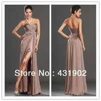 party prom gown vestido de renda 2014 new fashion sexy women dress sweetheart crystal long elegant evening dress free shipping
