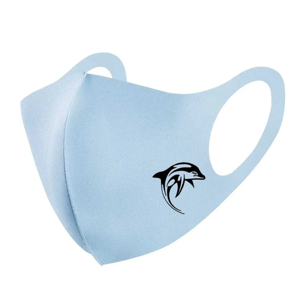 Маска с мультяшным рисунком Пылезащитная Ветрозащитная маска для спорта на