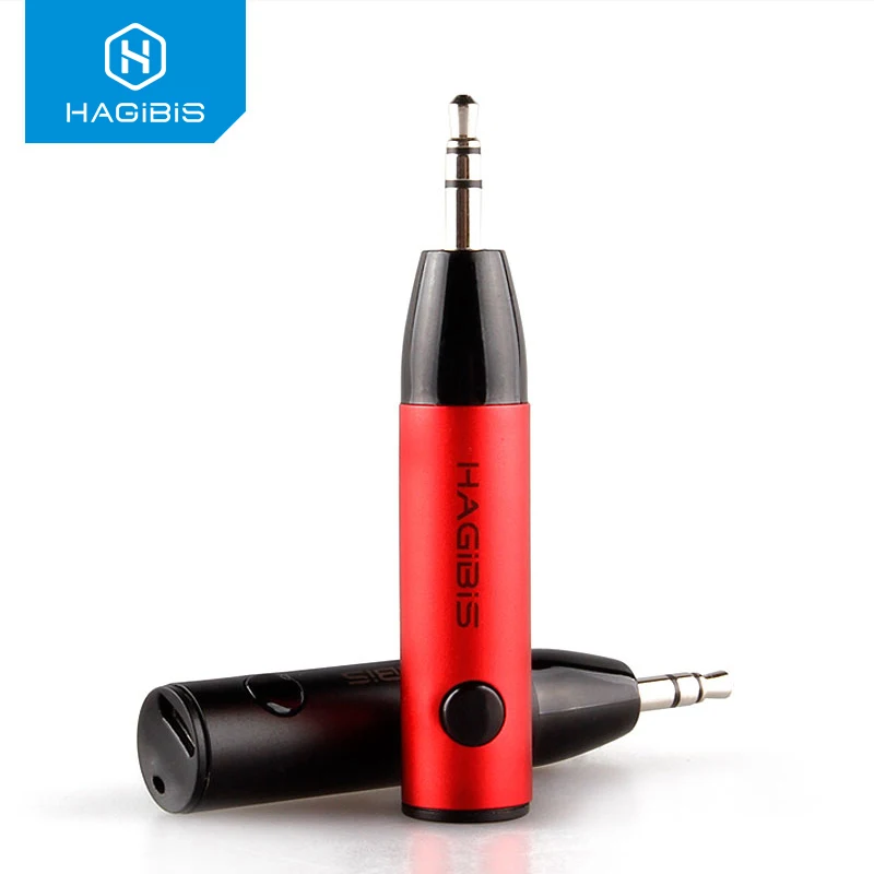Hagibis 3,5 мм Aux Jack Беспроводной мини 4,1 Bluetooth приемник аудио Музыка адаптер для подключения внешних устройств к автомагнитоле бесплатно для наушников Динамик