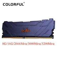 Colorful 8gb 2666 3000 3200 16GB 8GB DDR4 RAM Dimm Memory Heat-Sink Desktop ddr4