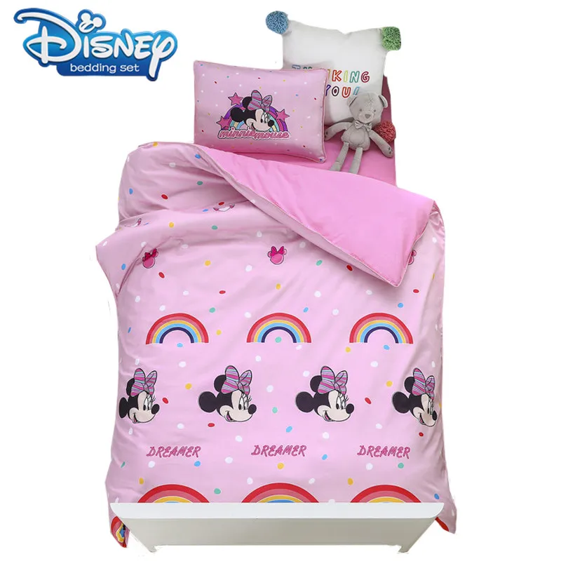 Комплект постельного белья из 3 предметов для мальчиков и девочек мультяшное