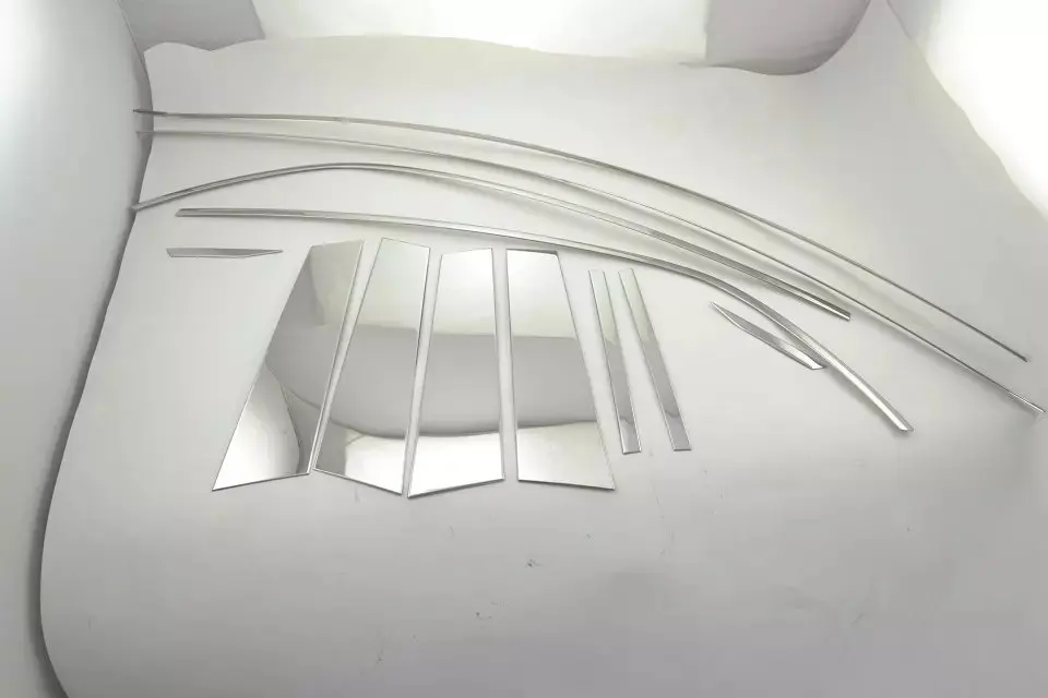 

For Mercedes Benz GLA 2015 12PCS Stainless Steel Car Full window Trim Cover Car Styling Accessories