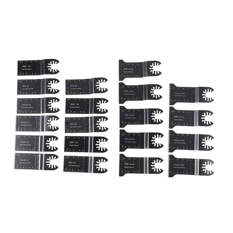 20 металлических/деревянных осциллирующих многоинструментных быстроразъемных