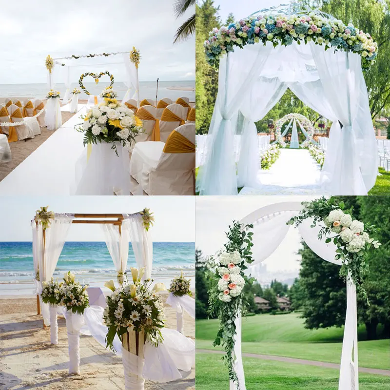 

75 см x 100 см Mariage пряжа рулон тюля кристально чистая органза ткань день рождения, мероприятие, вечеринка свадебные принадлежности для свадьбы украшение