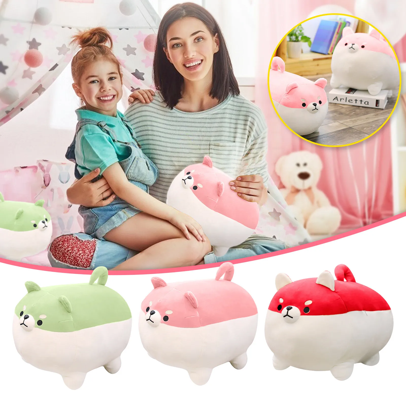 

Мягкая плюшевая подушка для обнимания, 40 см