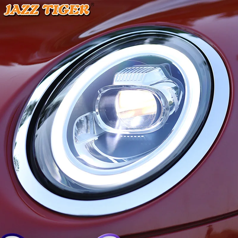 

JAZZ TIGER Car Styling Colorful Start LED DRL Turn Signal Light Head Lamp Assembly LED Headlight For BMW Mini F55 F56 F57 Cooper