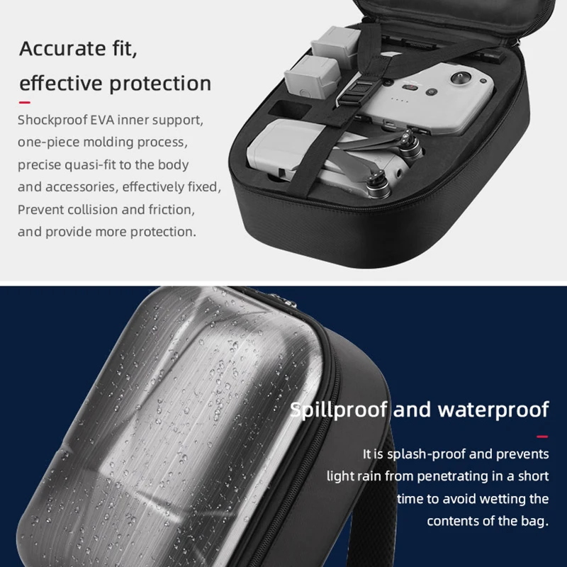 

Backpack for DJI Mavic Air 2 Hard Shell Carrying Bag Backpack Bag Case Waterproof Anti-Shock Backpack Bags