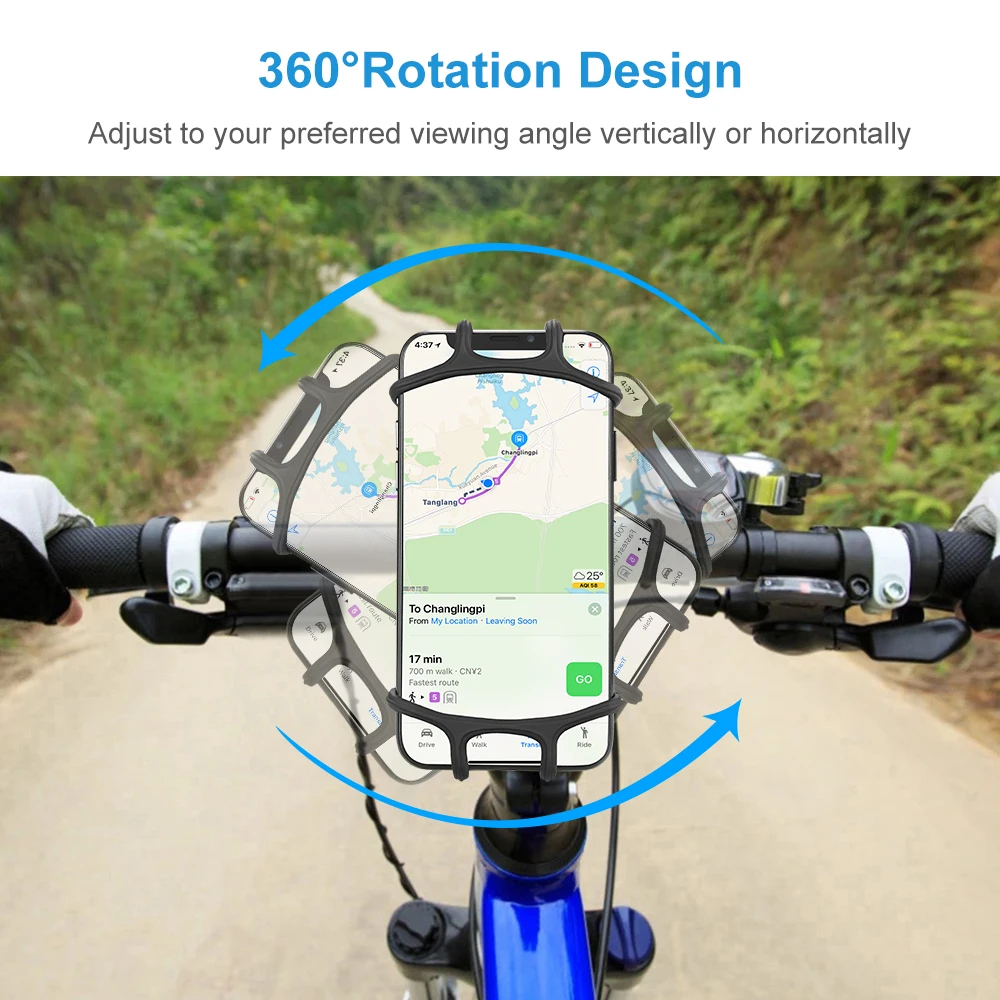 Bike Phone Holder Bicycle Mobile Cellphone Motorcycle Suporte Celular For iPhone Samsung Xiaomi Gsm Houder Fiets | Мобильные